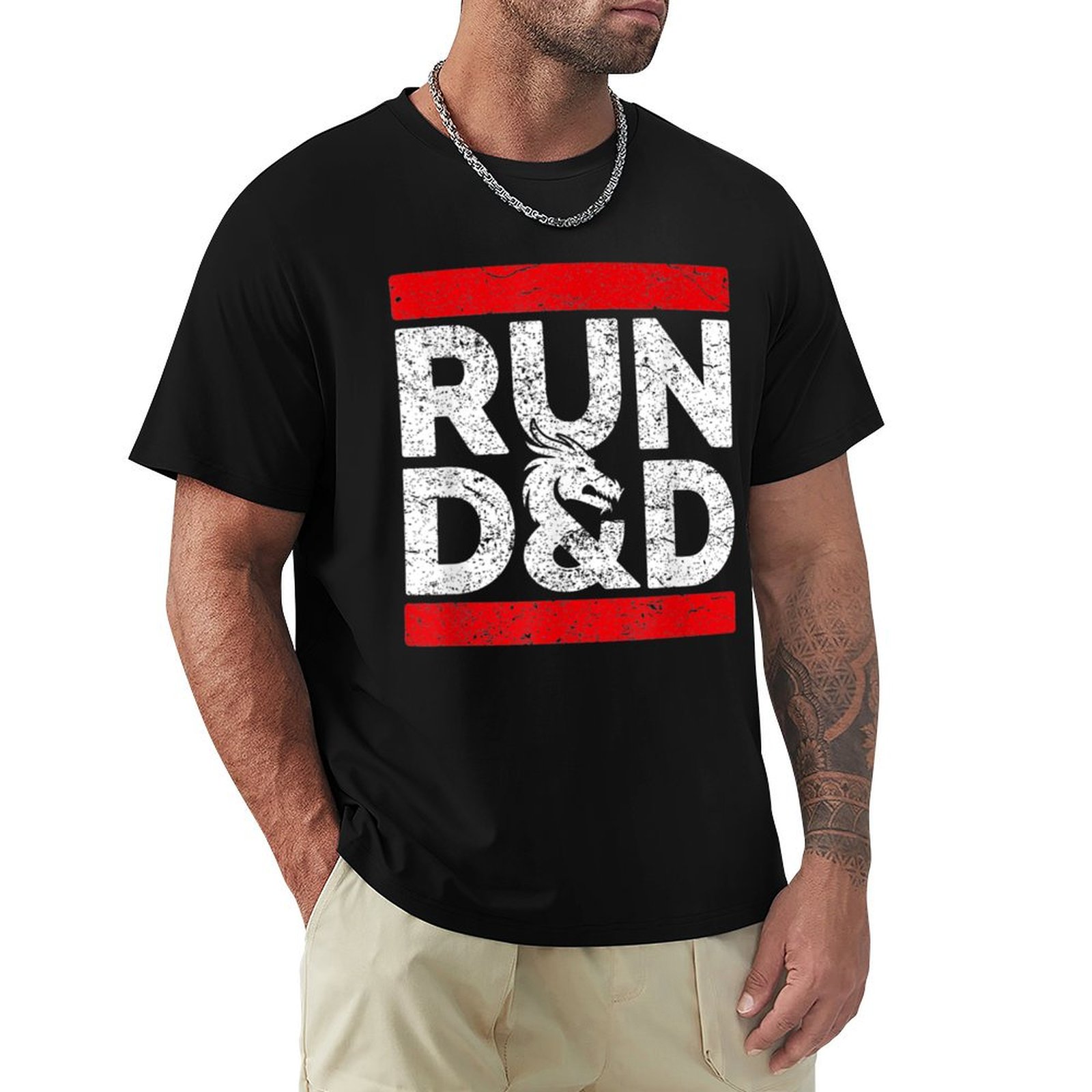 Running Gear Retro - Футболка Run D&D Board Game Dice