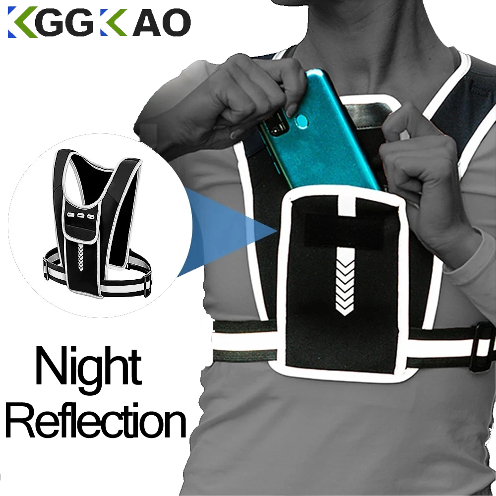 Reflective Running Jacket - Держатель для телефона для бега для