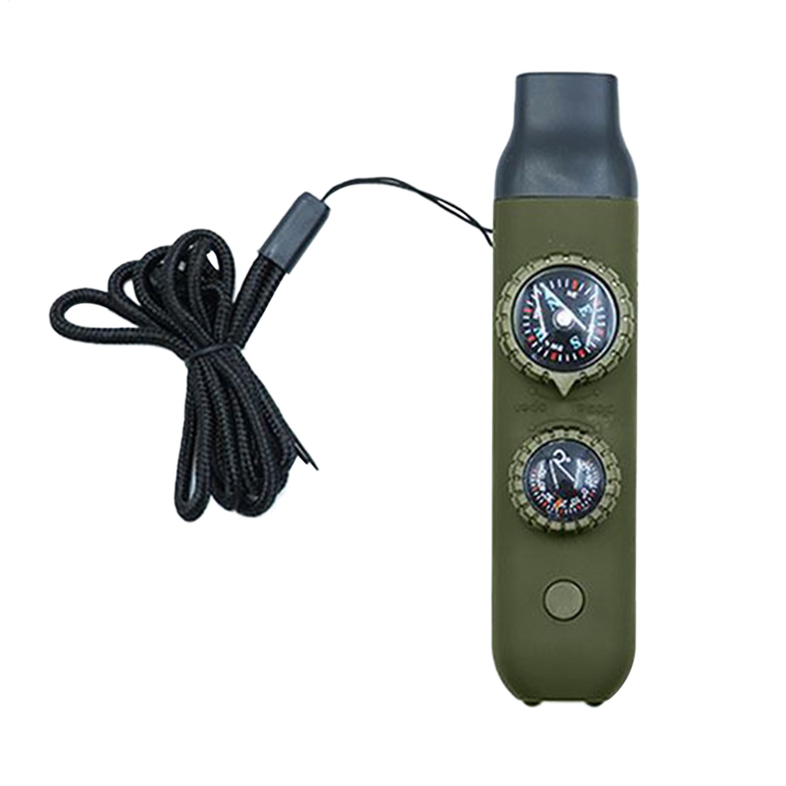 Running Gear Boat - 7-в-1 свисток выживания со светодиодной подсветкой,