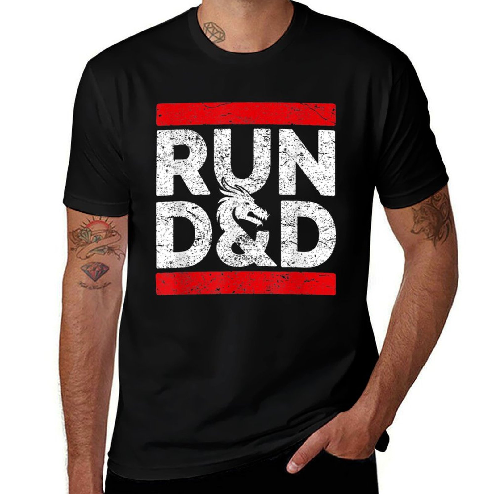 Футболка Run D&D Board Game Di – обзор и цена Running Gear Retro