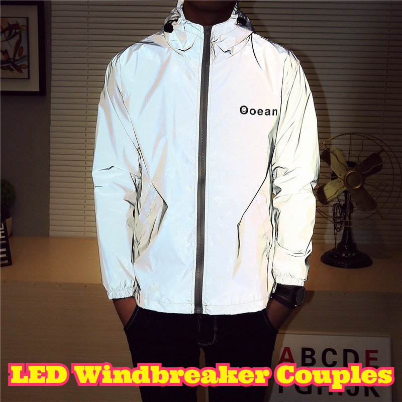 Ветровка со светодиодной подсв – обзор и цена Reflective Running Jacket