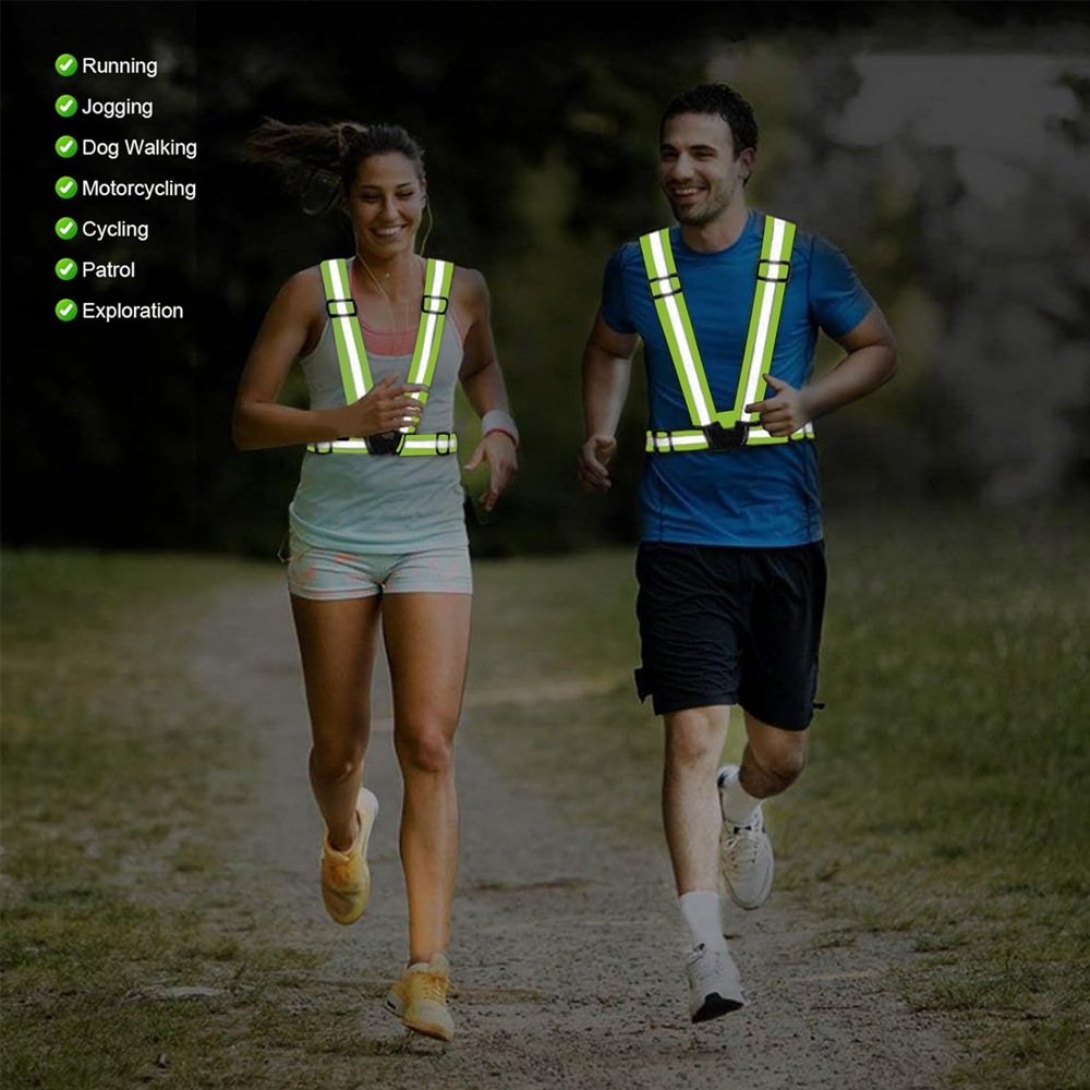 1 шт., жилет для ночного бега, – обзор и цена Reflective Running Jacket