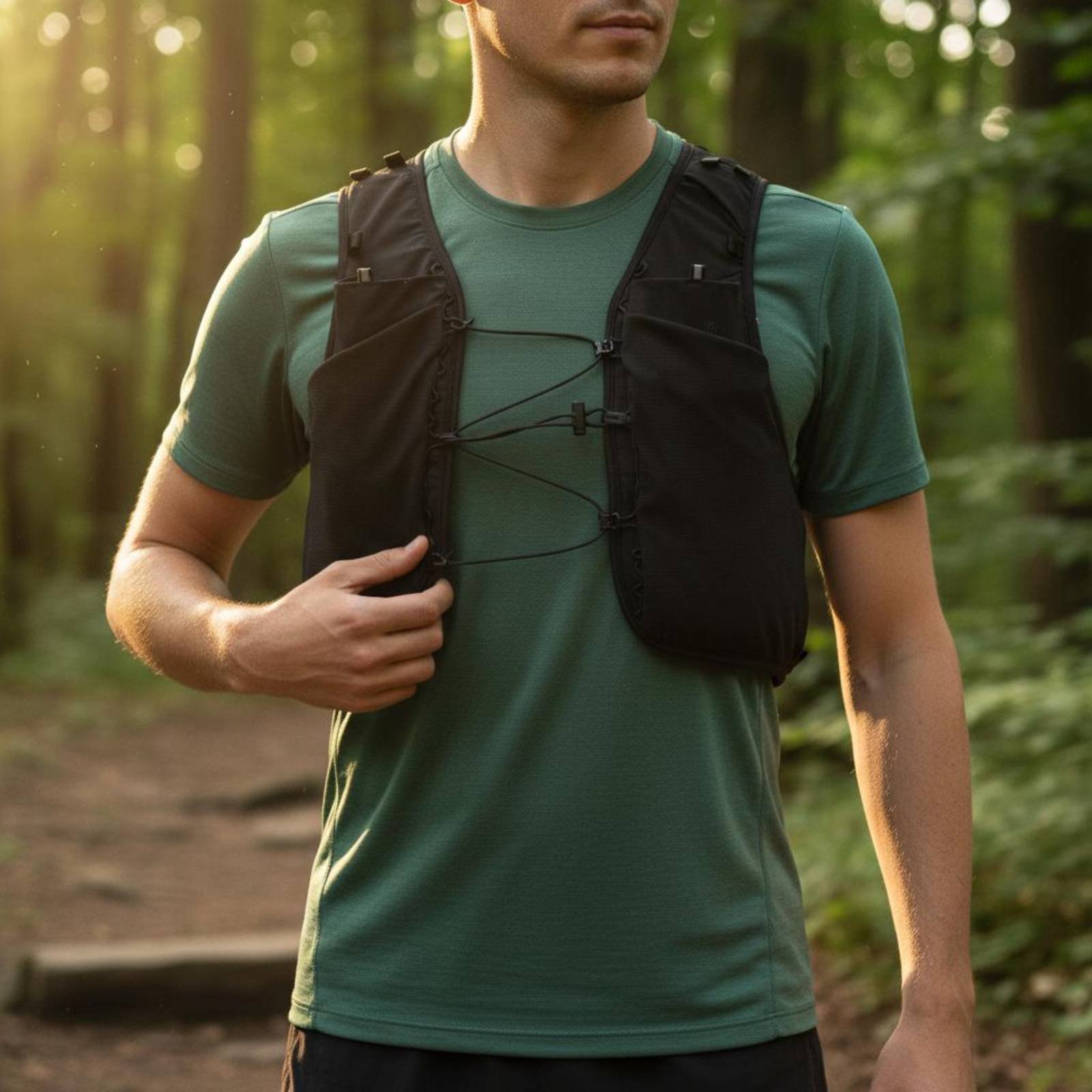 Легкий беговой жилет, портатив – обзор и цена Running Gear Satisfy